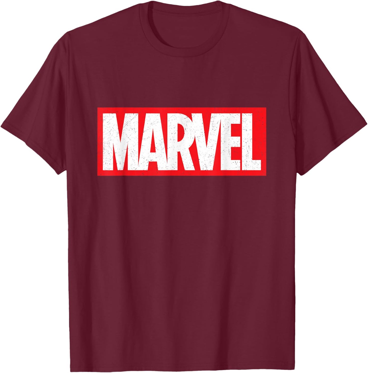 Marvel Classic Logo T-Shirt - T-Shirt | Maroon