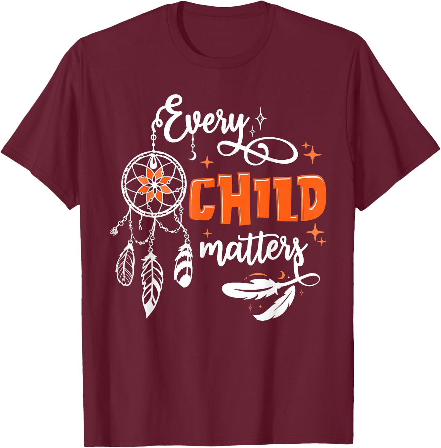 Every Orange Day Child Kindness Matters 2024 T-Shirt - T-Shirt | Maroon
