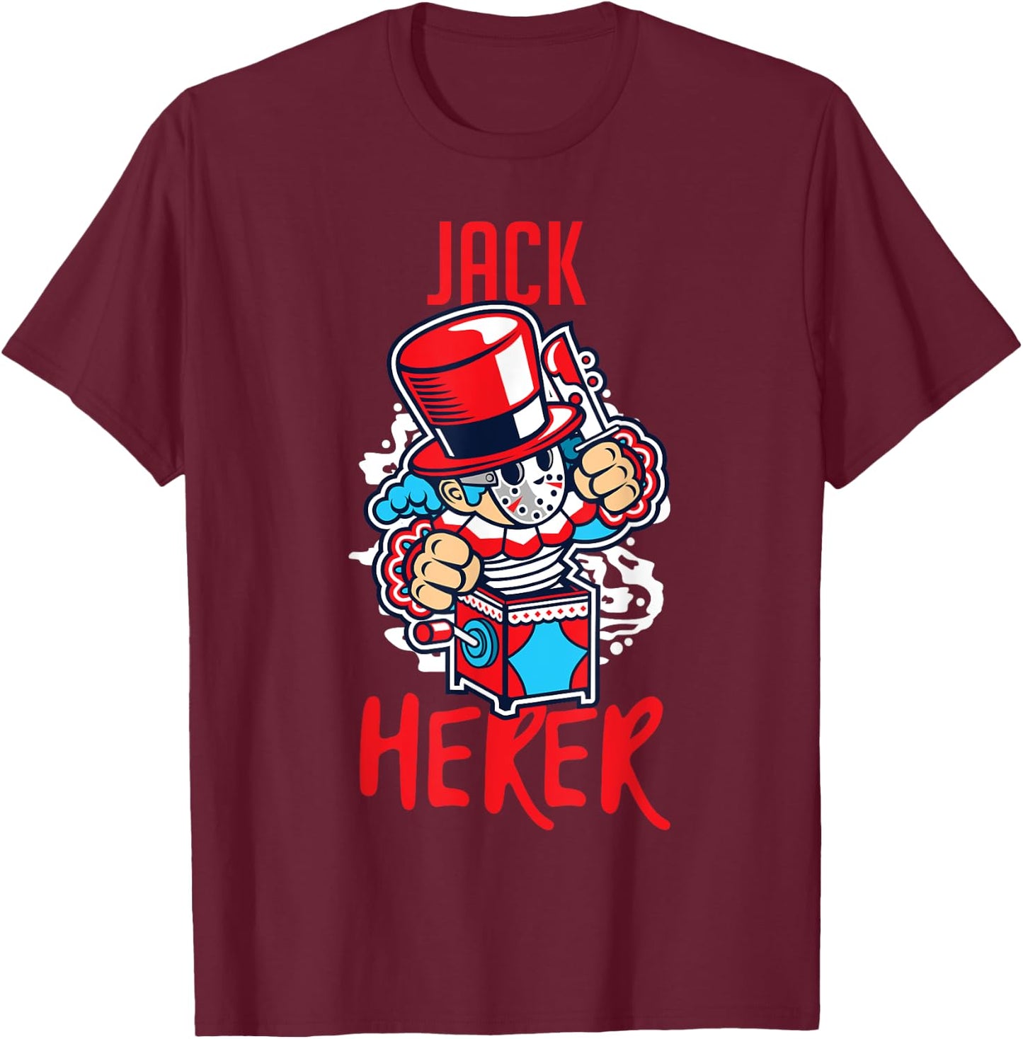 Weed Strain Cartoon Characters, Jack Herer T-Shirt - T-Shirt | Maroon