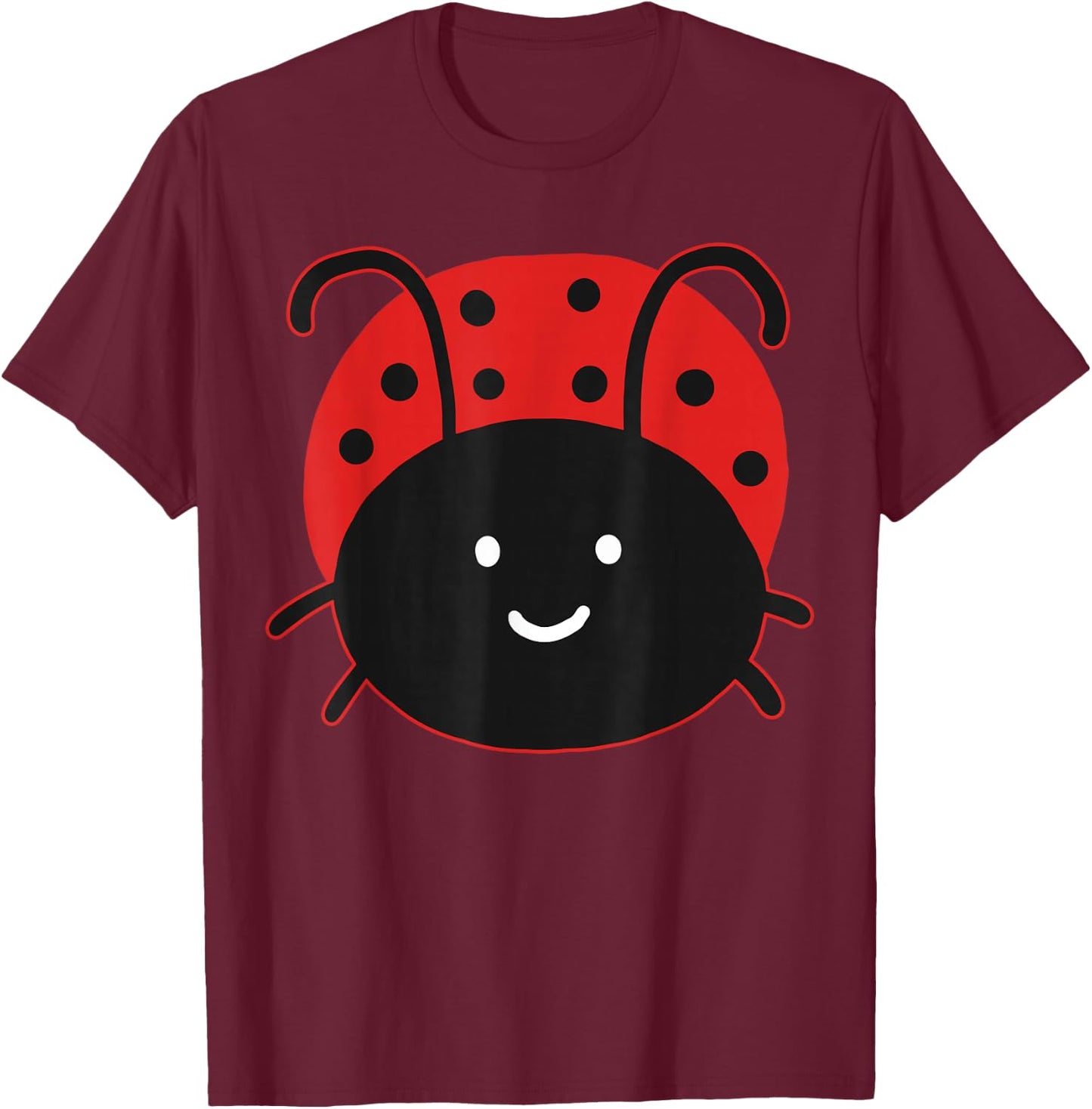 Ladybug T-Shirt - T-Shirt | Maroon