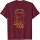 Adult Swim Squidbillies Outlawed Black Cartoon , Small T-Shirt - T-Shirt | Maroon