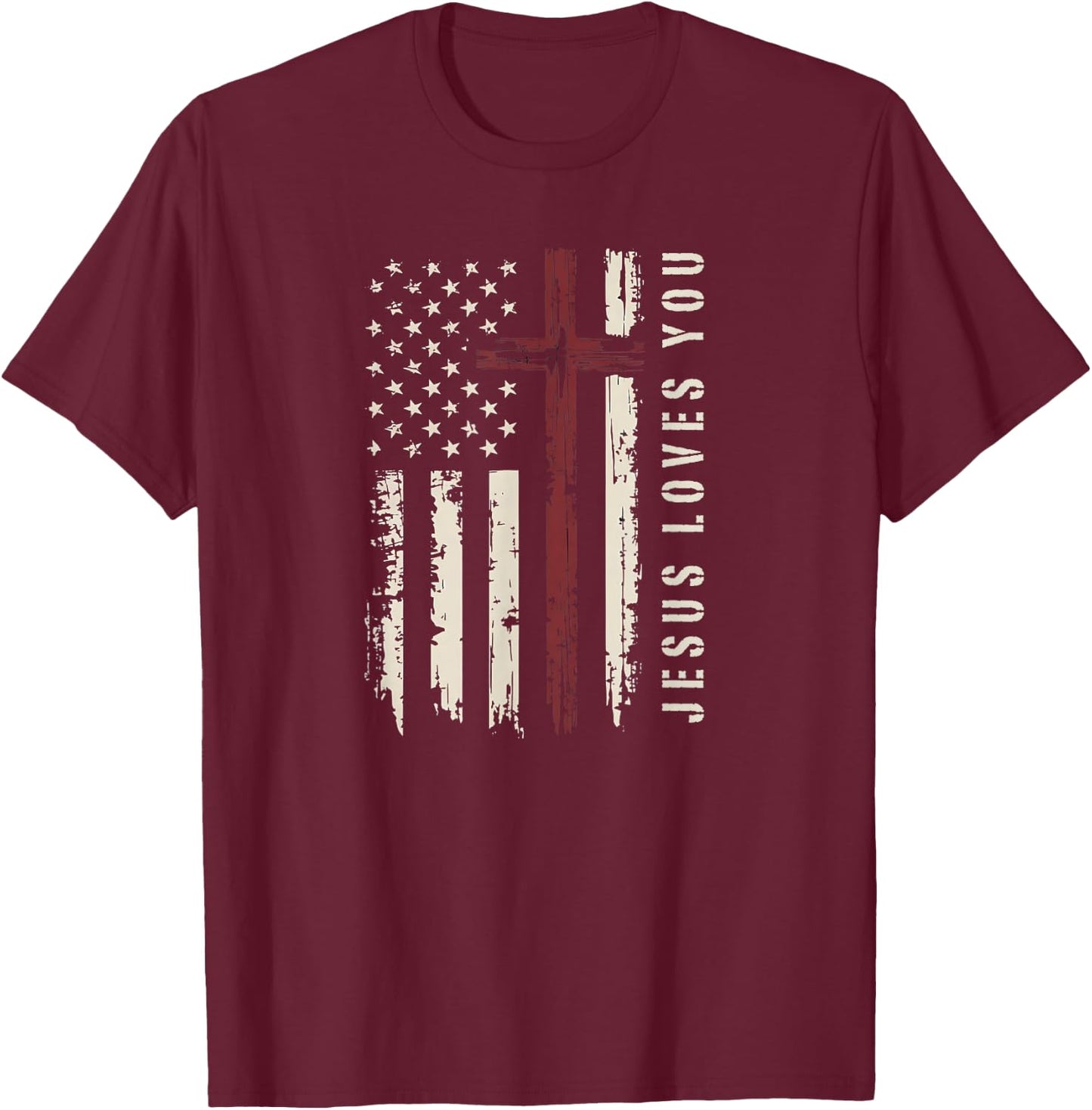 Christian Faith T-Shirt - T-Shirt | Maroon