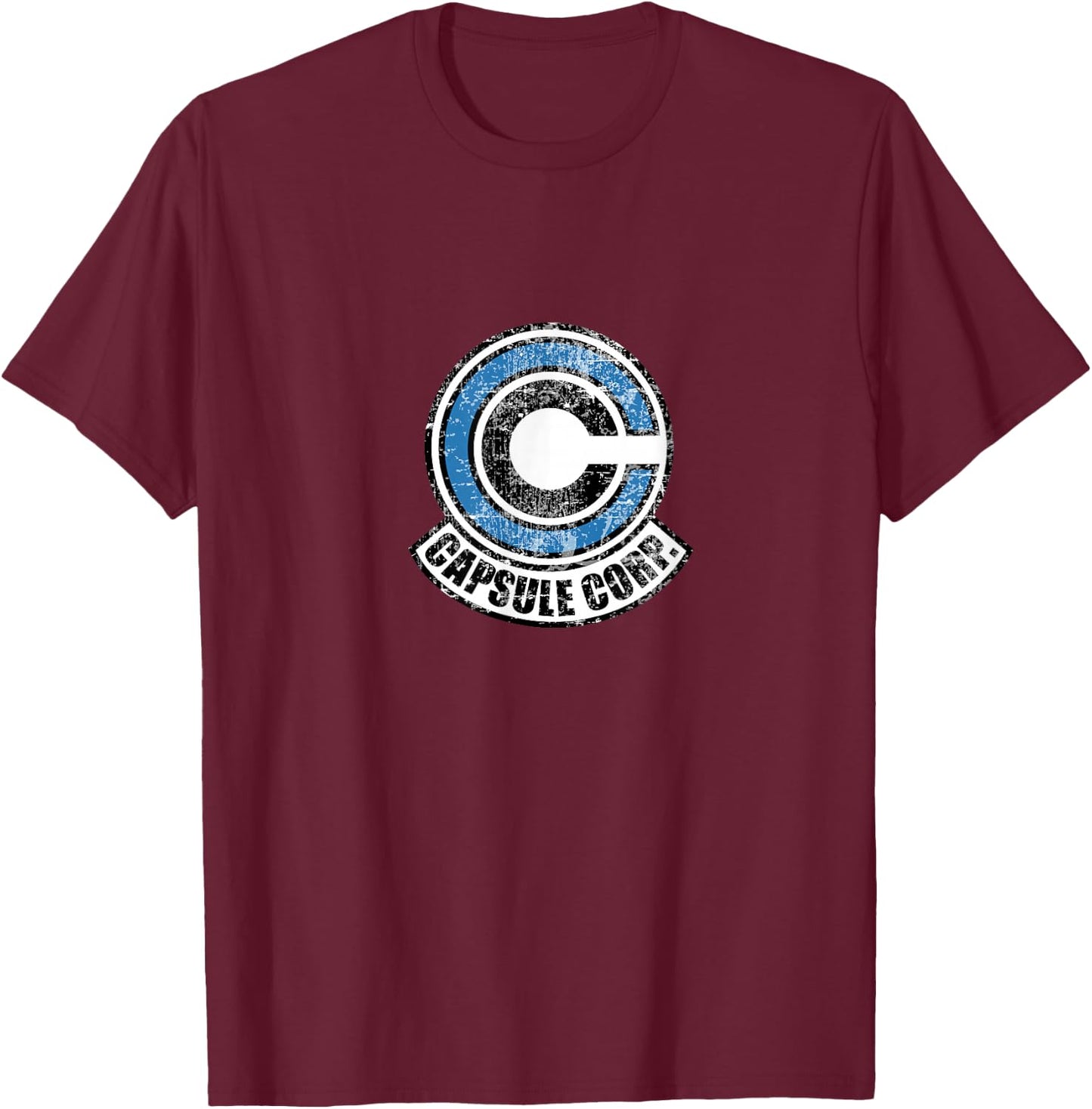 Dragon Capsule Ball Corp. and Men T-Shirt - T-Shirt | Maroon