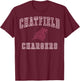 Chatfield Senior High School Chargers C1 T-Shirt - T-Shirt | Maroon
