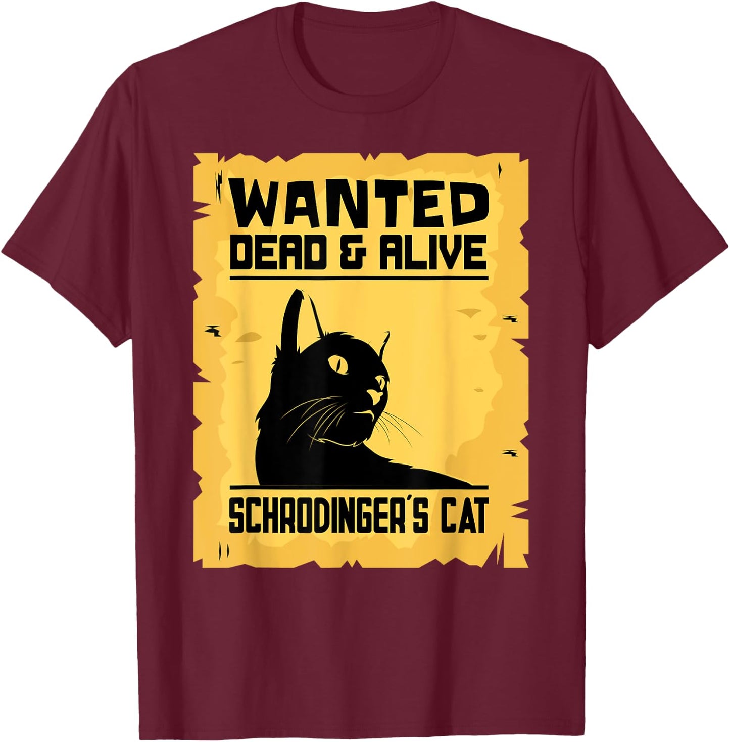 Physicist - Funny Physics Student Schrodingers Cat Women T-Shirt - T-Shirt | Maroon