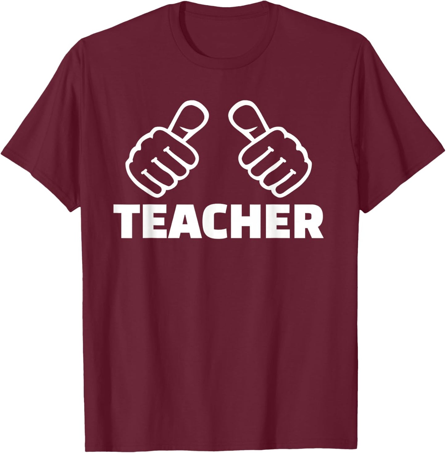 Teacher T-Shirt - T-Shirt | Maroon