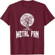 Metal Fan Funny Ventilator Rock & Heavy Metal Fun T-Shirt - T-Shirt | Maroon