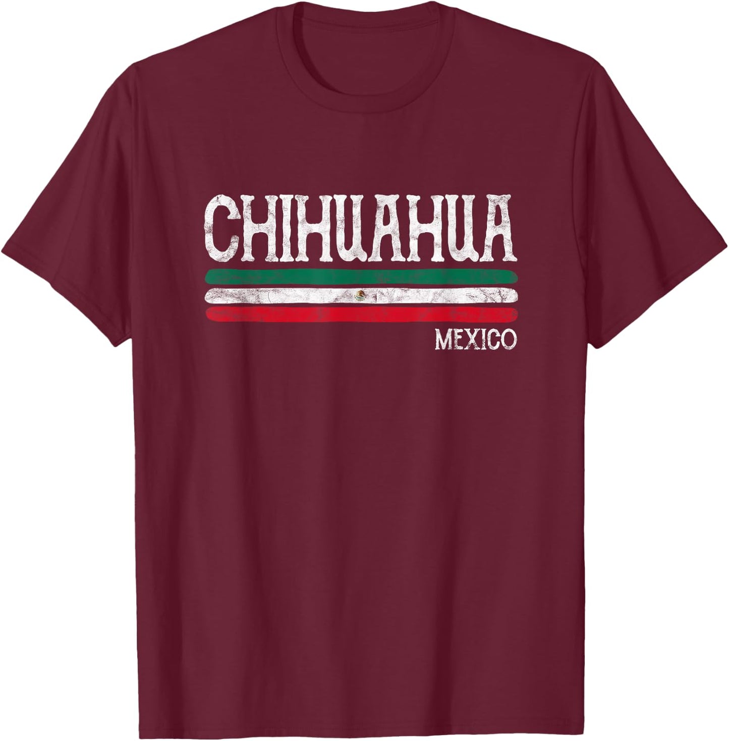 Chihuahua Mexico T-Shirt - T-Shirt | Maroon