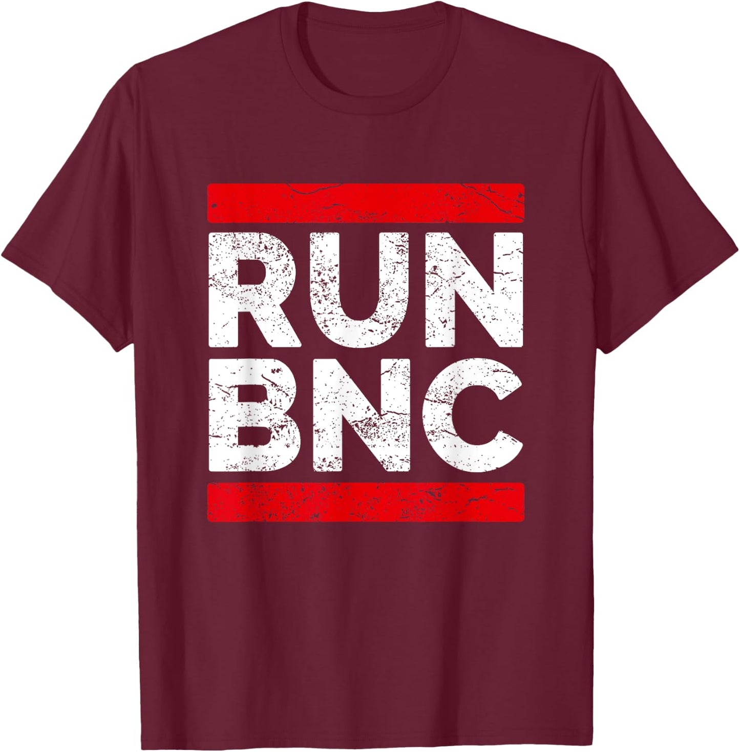 RUN BNC Funny Audio Engineer / Sound Engineer T-Shirt - T-Shirt | Maroon