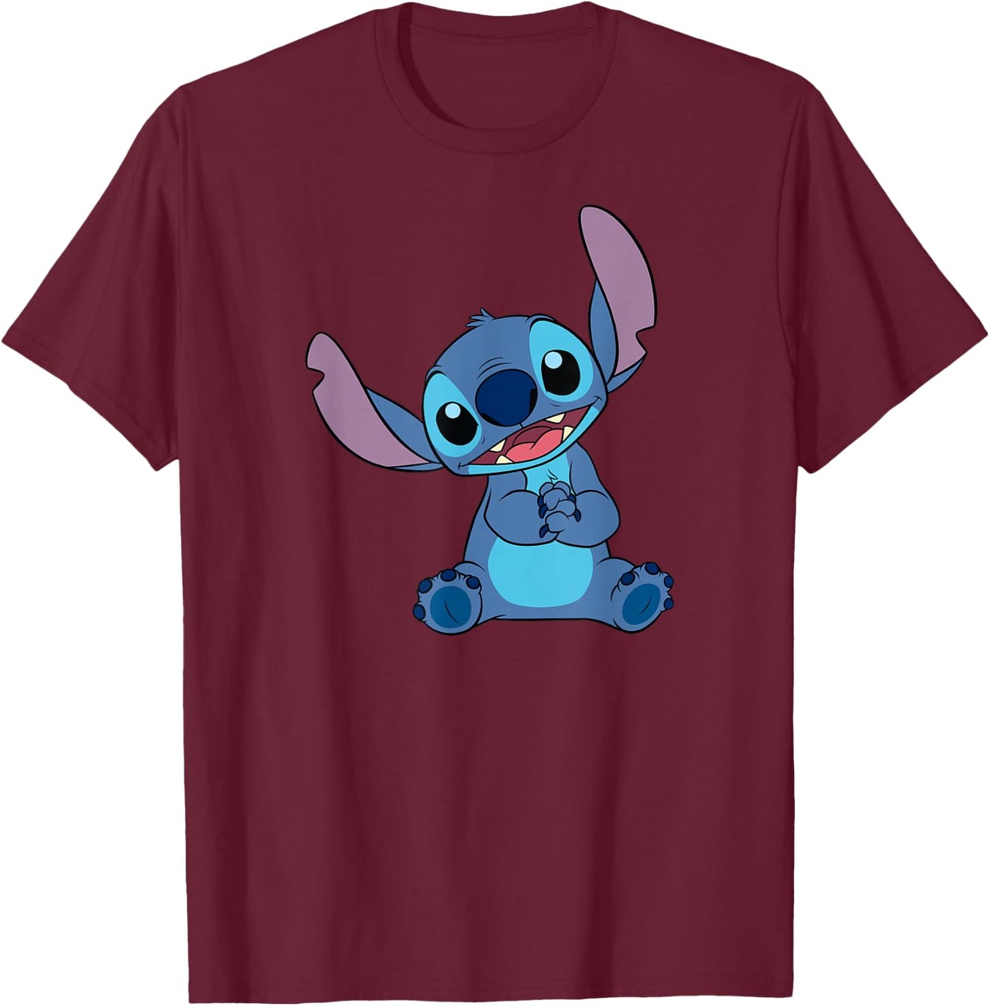 Lilo & Stitch - Solo T-Shirt - T-Shirt | Maroon