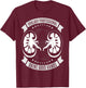 Urology Gift Kidney Dr Fan Urine Good Hands T-Shirt - T-Shirt | Maroon