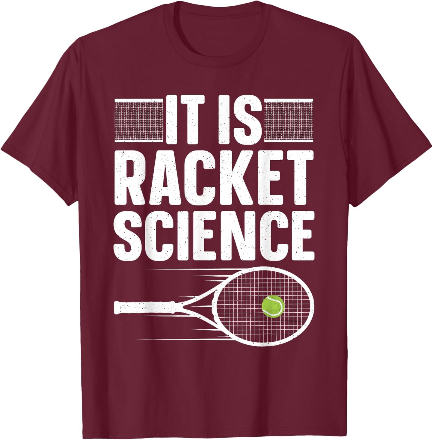 Cool Tennis Design Women Tennis Lover Tennis Player T-Shirt - T-Shirt | Maroon