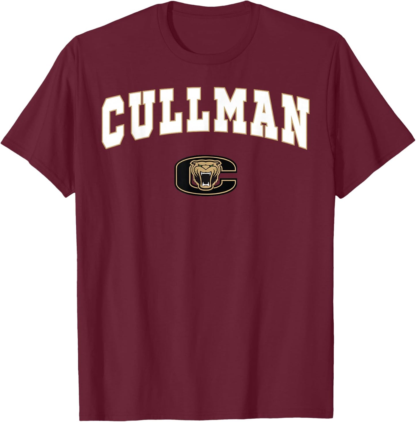 Cullman High School Bearcats C2 T-Shirt - T-Shirt | Maroon