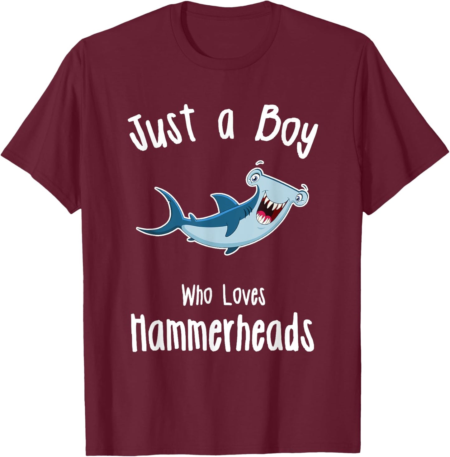 Hammerhead Shark Gift T-Shirt - T-Shirt | Maroon