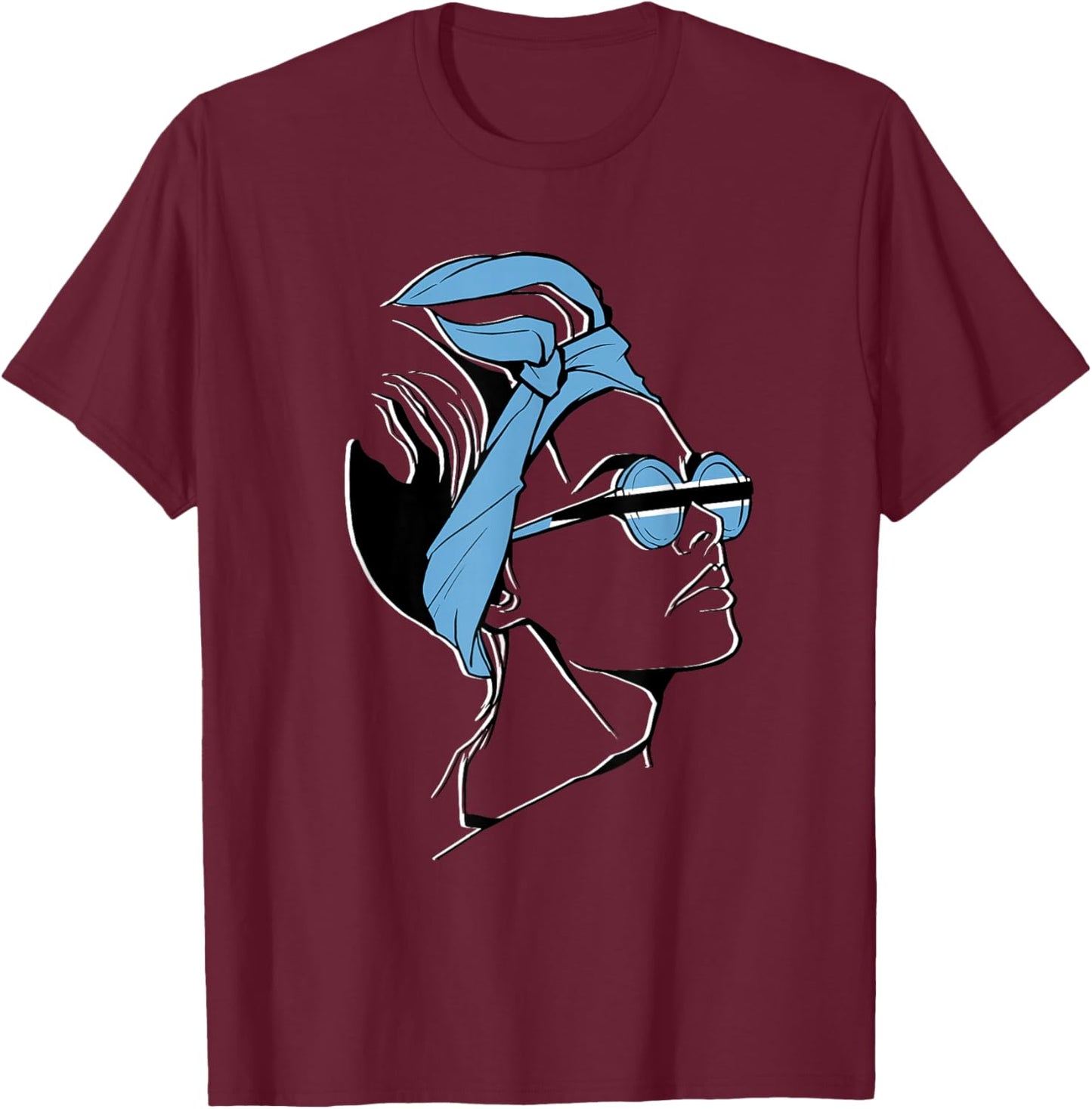 Botswana Head Scarf Girl Botswanan Pride Botswanan Flag T-Shirt - T-Shirt | Maroon