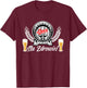 Na Zdrowie Polish Beer Drinking Shirt Polska T-Shirt - T-Shirt | Maroon