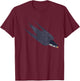 Funny Peregrine Falcon T-Shirt - T-Shirt | Maroon