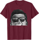 JFK John F Kennedy Wearing Sunglasses T-Shirt - T-Shirt | Maroon
