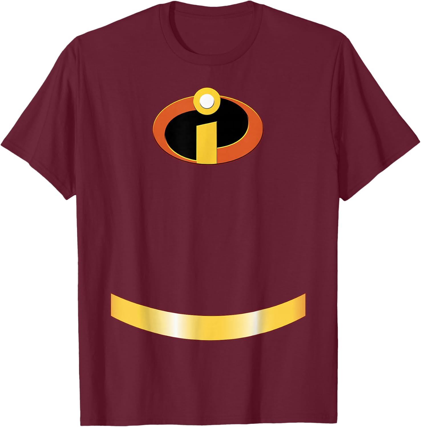 Disney Pixar The Incredibles Halloween Super Costume T-Shirt - T-Shirt | Maroon