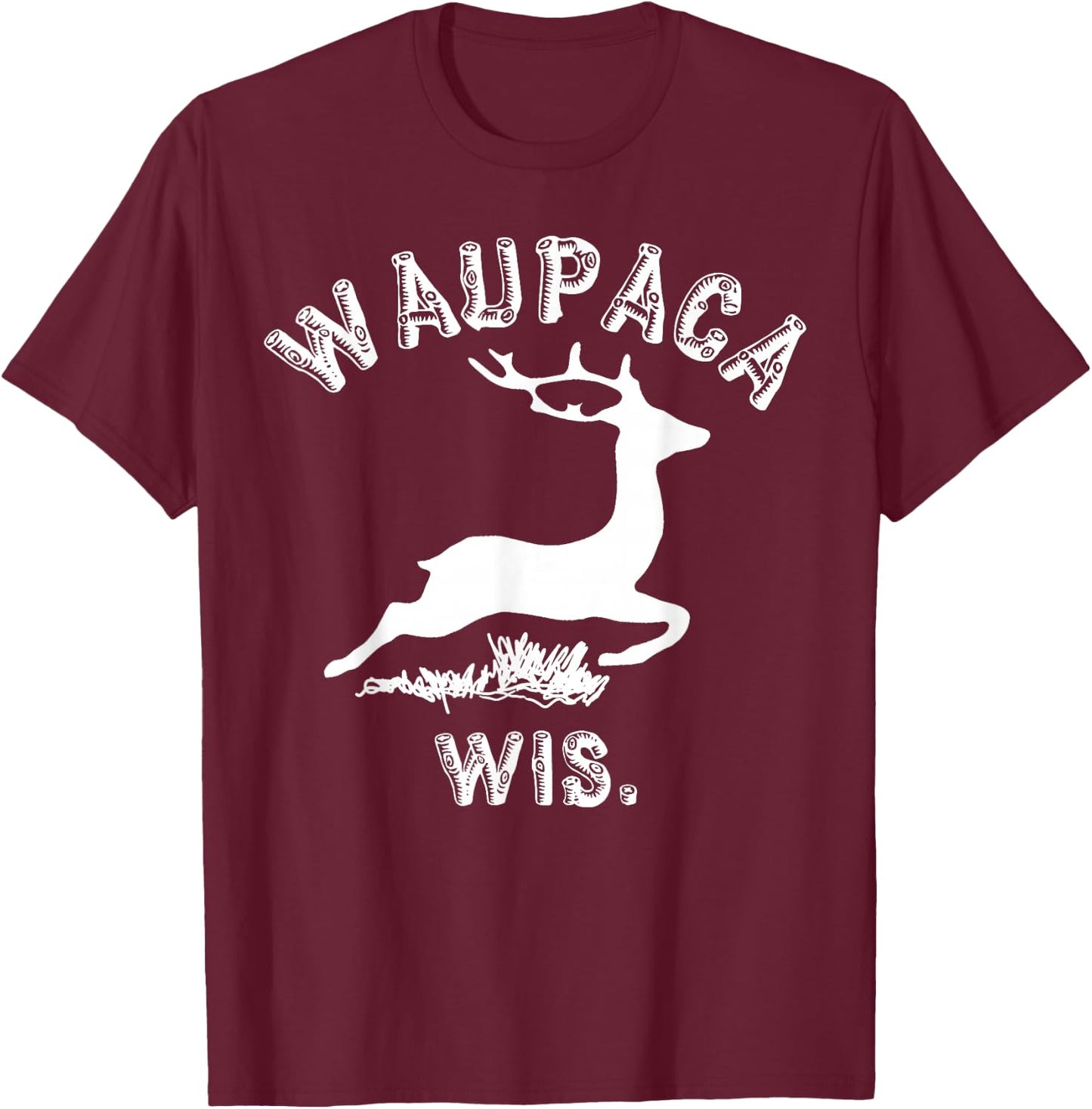 Dustin Nerdy Vintage Waupaca Stranger Fan Gift T-Shirt - T-Shirt | Maroon