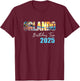 Orlando Birthday Trip 2025 Vacation Party Crew Cruise T-Shirt - T-Shirt | Maroon