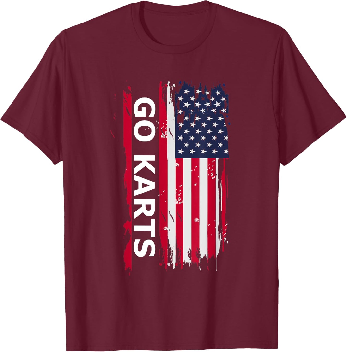 Go Kart Racing, Go Kart Drivers T-Shirt - T-Shirt | Maroon