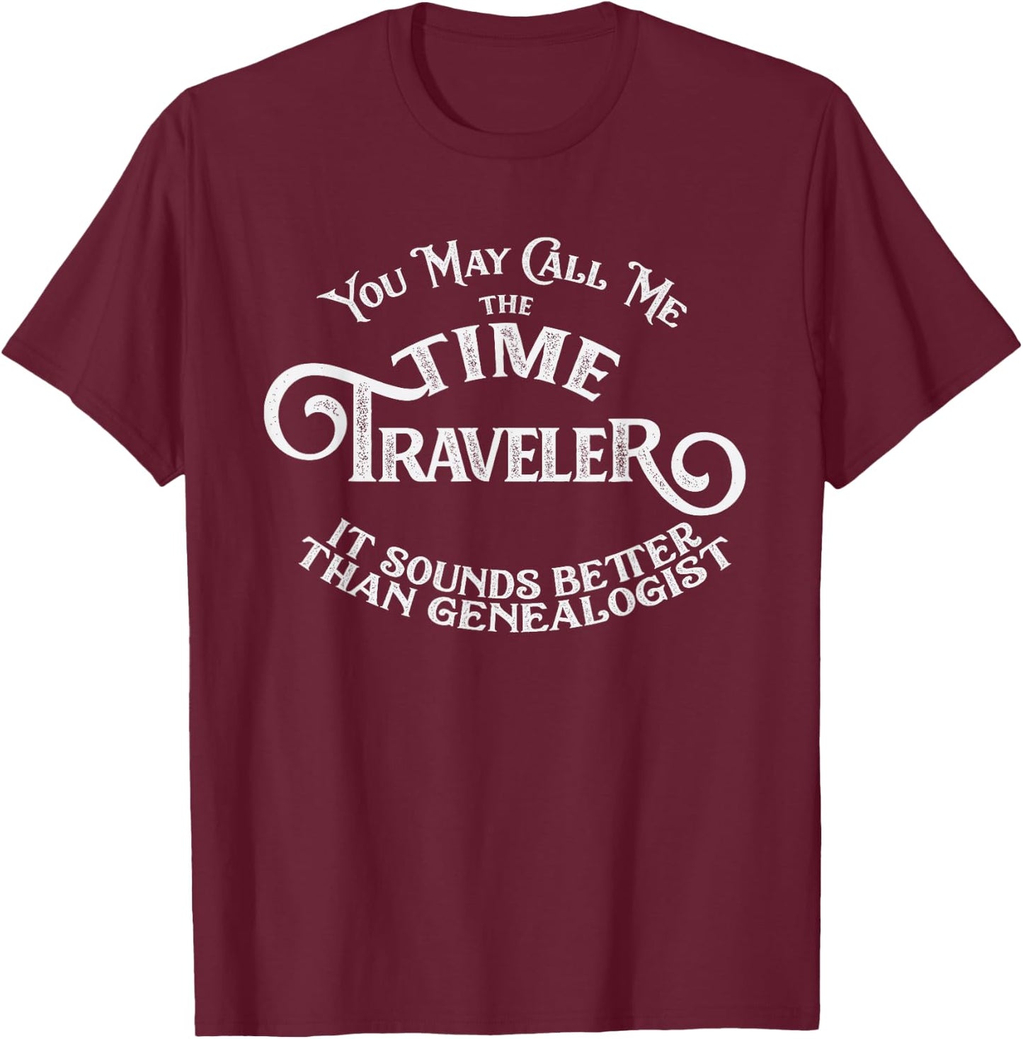 Funny Genealogy or Gift T-Shirt - T-Shirt | Maroon
