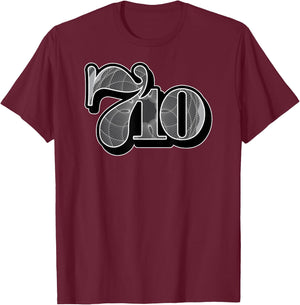 710 Code Crypto Cannabis Oil Dab CBD THC Weed T-Shirt - T-Shirt | Maroon