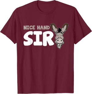 Funny Poker Donkey Gift I Poker Player T-Shirt - T-Shirt | Maroon