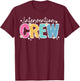 Intervention Crew Intervention Teacher Squad T-Shirt - T-Shirt | Maroon