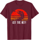 Retro Fishing Shirt Get The Net Vintage Gift T-Shirt - T-Shirt | Maroon