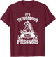 Venomous Not Poisonous Reptile Lover T-Shirt - T-Shirt | Maroon