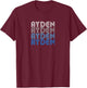 Ayden - Boys Name Birthday Gift T-Shirt - T-Shirt | Maroon