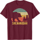 Shenandoah National Park Bear Souvenir T-Shirt - T-Shirt | Maroon