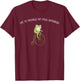 Off to Wrangle My Feral Grandkids Funny Frog Grandma Humor T-Shirt - T-Shirt | Maroon