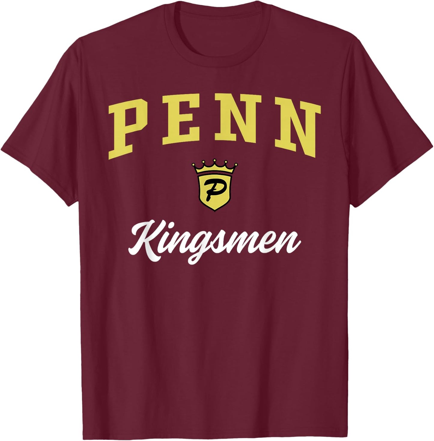 Penn High School Kingsmen T-Shirt - T-Shirt | Maroon