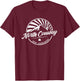 Vintage North Conway New Hampshire Outdoor Graphic T-Shirt - T-Shirt | Maroon