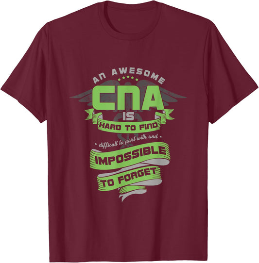 Nursing Assistant CNA Medical Assistant Doctor T-Shirt - T-Shirt | Maroon