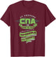 Nursing Assistant CNA Medical Assistant Doctor T-Shirt - T-Shirt | Maroon