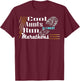 Cool Aunts Run Marathons Runnning Spectator T-Shirt - T-Shirt | Maroon