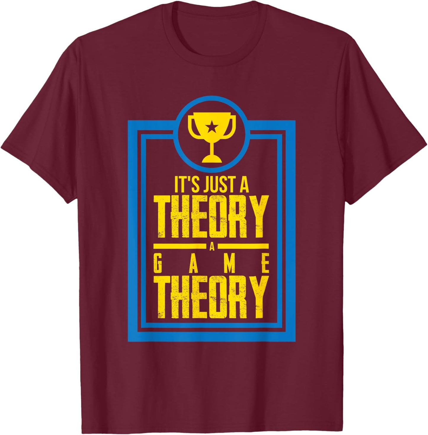 Game Theory Puzzle Shirt T-Shirt - T-Shirt | Maroon