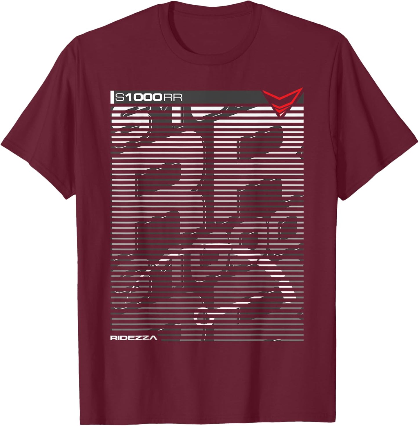Ridezza Speedy S1000RR T-Shirt - T-Shirt | Maroon