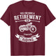 Retirement Plan Riding Motorcycle Biker Ride Riders T-Shirt - T-Shirt | Maroon