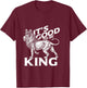 It's Good To Be King Lion T-Shirt - T-Shirt | Maroon