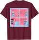 Threadless Nathan W. Pyle Strange Planet Own Things Graphic T-Shirt - T-Shirt | Maroon