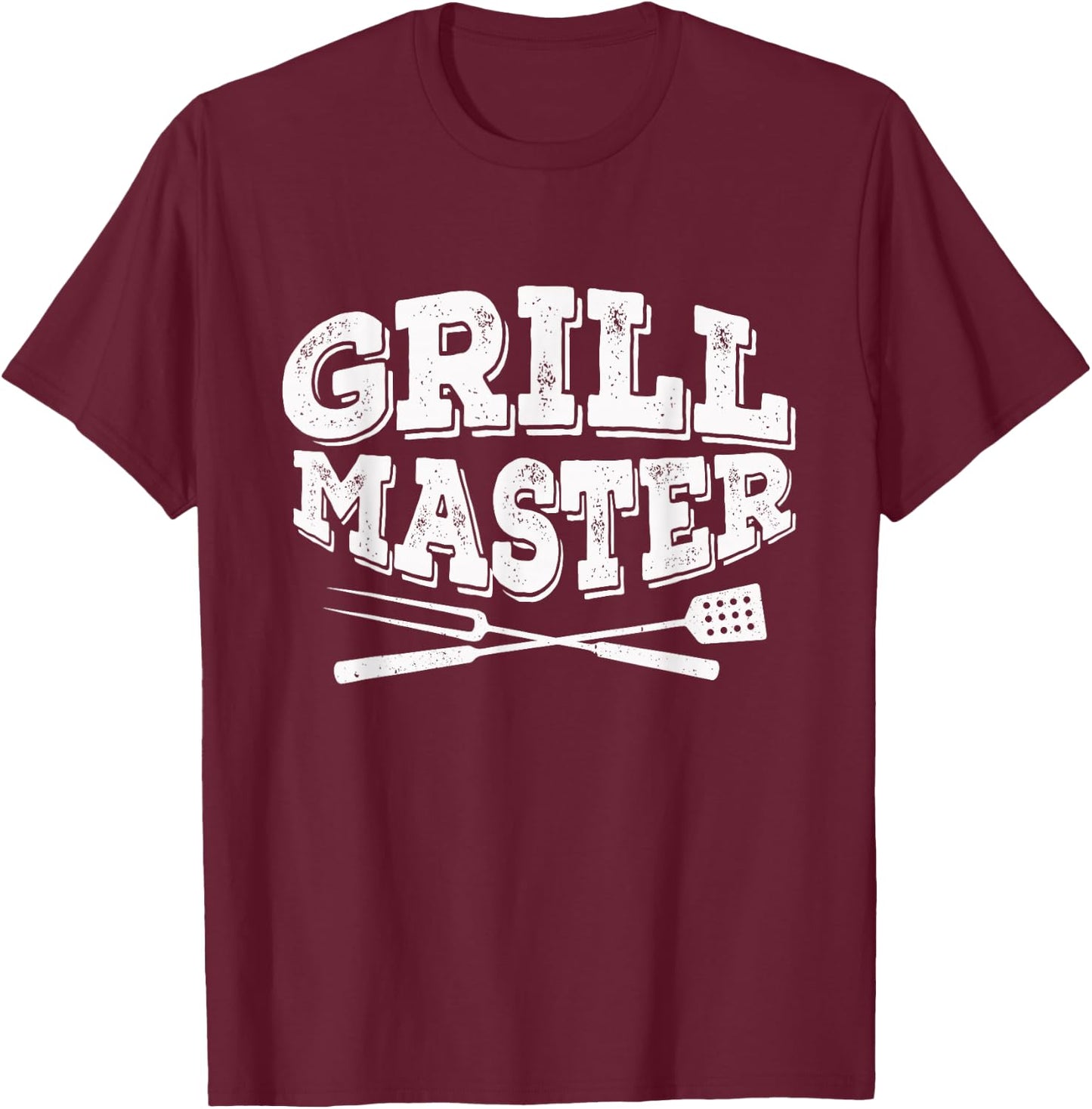 Barbecue Grill Master Grilling BBQ Smoker Party T-Shirt - T-Shirt | Maroon