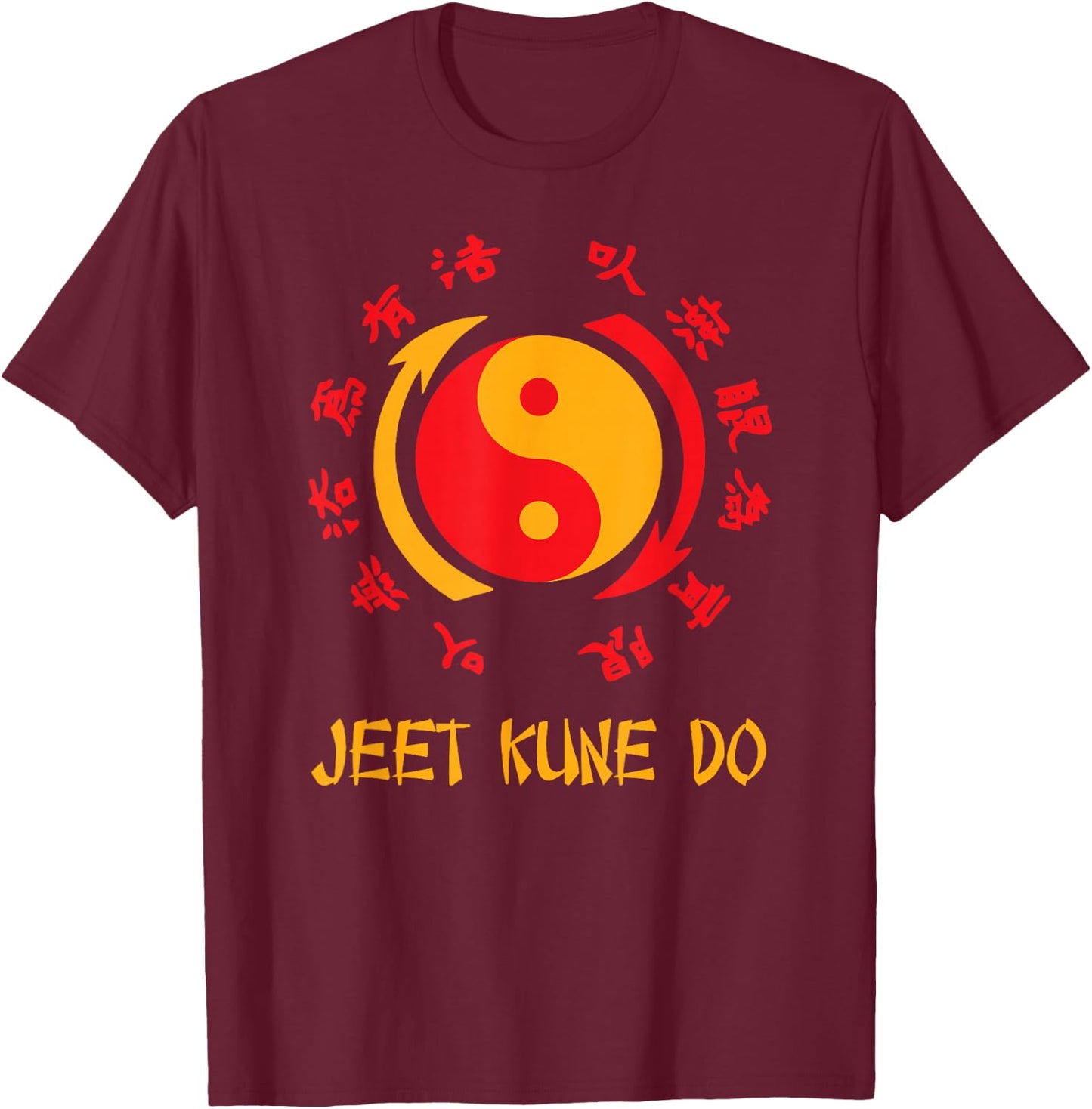 Jeet Kune Do T-Shirt - T-Shirt | Maroon