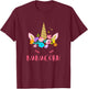 Funny Mamacorn Unicorn Costume Mom Mother's Day T-Shirt - T-Shirt | Maroon