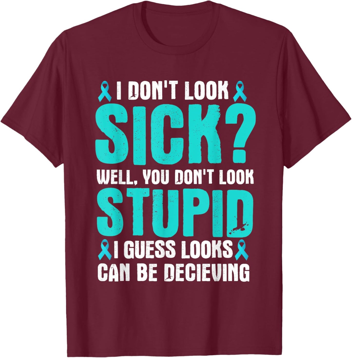 Scleroderma Warrior T-Shirt - T-Shirt | Maroon