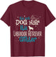 It's Not Dog Hair It's Labrador Retriever Glitter Men Women Kids T-Shirt - T-Shirt | Maroon